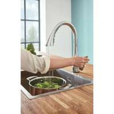 Мойка GROHE K700 60-S 55/45 1.0, нержавеющая сталь (31726SD0) Мойка GROHE K700 60-S 55/45 1.0, нержавеющая сталь (31726SD0)