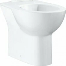 Унитаз напольный для комбинации с бачком наружного монтажа GROHE Bau Ceramic, альпин-белый (39349000)