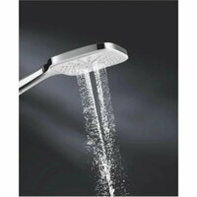Ручной душ GROHE Rainshower SmartActive 130 Cube, 15 л/мин, 3 режима, хром/белый (26551LS0) Ручной душ GROHE Rainshower SmartActive 130 Cube, 15 л/мин, 3 режима, хром/белый (26551LS0)