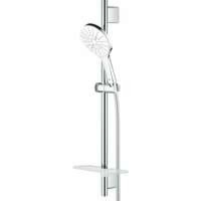 Душевой гарнитур GROHE Rainshower SmartActive 130, 3 вида струй, белая луна (26577LS0) Душевой гарнитур GROHE Rainshower SmartActive 130, 3 вида струй, белая луна (26577LS0)