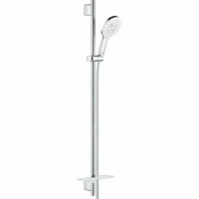 Душевой гарнитур GROHE Rainshower SmartActive 130 с мыльницей, 3 режима струи, душевая штанга 900 мм, 12 л/мин, белая луна (26578LS0) Душевой гарнитур GROHE Rainshower SmartActive 130 с мыльницей, 3 режима струи, душевая штанга 900 мм, 12 л/мин, белая луна (26578LS0)