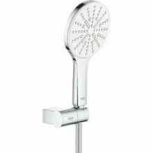 Душевой набор GROHE Rainshower SmartActive 130, 3 режима, 1500 мм, 9,5 л/мин, белая луна (26580LS0)
