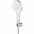 Душевой набор GROHE Rainshower SmartActive 130, 3 режима, 1500 мм, 9,5 л/мин, белая луна (26581LS0) Душевой набор GROHE Rainshower SmartActive 130, 3 режима, 1500 мм, 9,5 л/мин, белая луна (26581LS0)