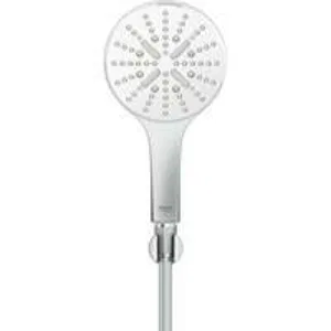 Душевой набор GROHE Rainshower SmartActive 130, 3 режима, 1500 мм, 9,5 л/мин, белая луна (26581LS0) Душевой набор GROHE Rainshower SmartActive 130, 3 режима, 1500 мм, 9,5 л/мин, белая луна (26581LS0)