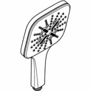 Ручной душ GROHE Rainshower SmartActive 130 Cube, 9,5 л/мин, 3 режима, хром (26582000) Ручной душ GROHE Rainshower SmartActive 130 Cube, 9,5 л/мин, 3 режима, хром (26582000)