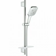 Душевой гарнитур GROHE Rainshower SmartActive 130 Cube, 3 вида струй, хром (26585000)