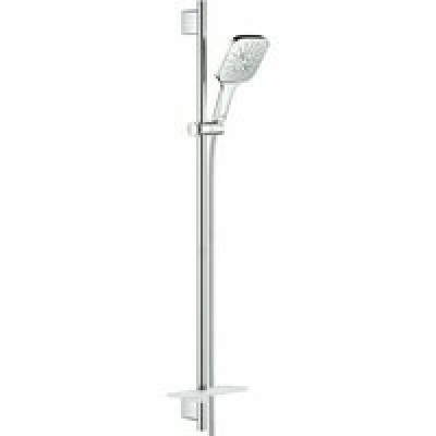 Душевой гарнитур GROHE Rainshower SmartActive 130 Cube с мыльницей, 3 режима струи, душевая штанга 900 мм, 9,5 л/мин, хром (26587000) Душевой гарнитур GROHE Rainshower SmartActive 130 Cube с мыльницей, 3 режима струи, душевая штанга 900 мм, 9,5 л/мин, хром (26587000)
