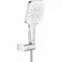 Душевой набор GROHE Rainshower SmartActive 130 Cube, 3 режима, 1500 мм, 9,5 л/мин, белая луна (26588LS0) Душевой набор GROHE Rainshower SmartActive 130 Cube, 3 режима, 1500 мм, 9,5 л/мин, белая луна (26588LS0)