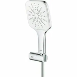 Душевой набор GROHE Rainshower SmartActive 130 Cube, 3 режима, 1500 мм, 9,5 л/мин, белая луна (26588LS0) Душевой набор GROHE Rainshower SmartActive 130 Cube, 3 режима, 1500 мм, 9,5 л/мин, белая луна (26588LS0)