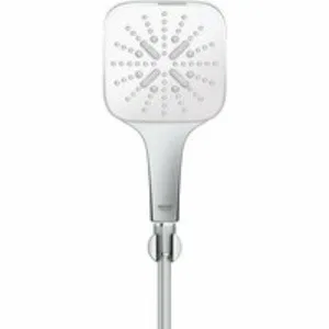 Душевой набор GROHE Rainshower SmartActive 130 Cube, 3 режима, 1500 мм, 9,5 л/мин, белая луна (26589LS0) Душевой набор GROHE Rainshower SmartActive 130 Cube, 3 режима, 1500 мм, 9,5 л/мин, белая луна (26589LS0)