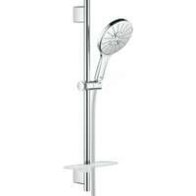 Душевой гарнитур GROHE Rainshower SmartActive 150 с мыльницей, 3 режима струи, душевая штанга 600 мм, 12 л/мин, хром (26591000) Душевой гарнитур GROHE Rainshower SmartActive 150 с мыльницей, 3 режима струи, душевая штанга 600 мм, 12 л/мин, хром (26591000)