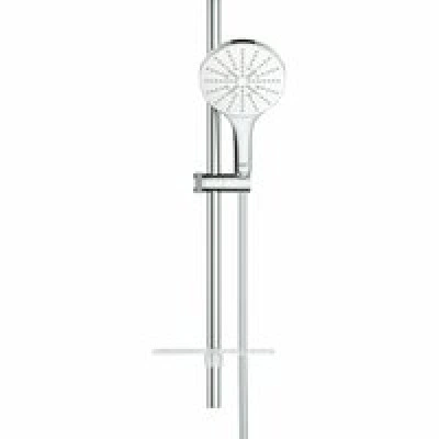 Душевой гарнитур GROHE Rainshower SmartActive 150 с мыльницей, 3 режима струи, душевая штанга 600 мм, 9,5 л/мин, белая луна (26592LS0) Душевой гарнитур GROHE Rainshower SmartActive 150 с мыльницей, 3 режима струи, душевая штанга 600 мм, 9,5 л/мин, белая луна (26592LS0)