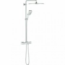 Душевая система GROHE Rainshower SmartActive 310 Cube с термостатом для душа, хром (26652000)