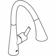 Смеситель для кухни GROHE Zedra Touch сенсорный с вытяжным душем 3jet, хром (30219002)