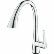 Смеситель для кухни GROHE Zedra Touch сенсорный с вытяжным душем 3jet, хром (30219002)