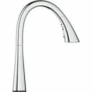 Смеситель для кухни GROHE Zedra Touch сенсорный с вытяжным душем 3jet, хром (30219002)