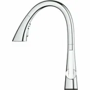 Смеситель для кухни GROHE Zedra Touch сенсорный с вытяжным душем 3jet, хром (30219002)