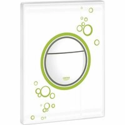 Панель смыва для унитаза GROHE Nova Cosmopolitan Print, 3 режима, белая луна (38847LS0) Панель смыва для унитаза GROHE Nova Cosmopolitan Print, 3 режима, белая луна (38847LS0)