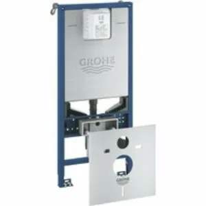 Система инсталляции GROHE Rapid SLX 3 в 1 для подвесного унитаза (39598000) Система инсталляции GROHE Rapid SLX 3 в 1 для подвесного унитаза (39598000)