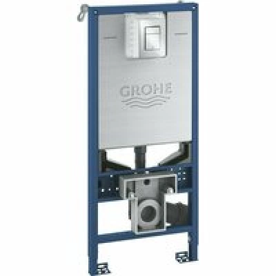 Комплект инсталляции для унитаза, GROHE Rapid SLX 3 в 1, с панелью смыва Skate Cosmopolitan S, хром (39603000) Комплект инсталляции для унитаза, GROHE Rapid SLX 3 в 1, с панелью смыва Skate Cosmopolitan S, хром (39603000)