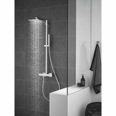 Душевая система GROHE Euphoria Cube System 230 с термостатом для душа, хром (26087000) Душевая система GROHE Euphoria Cube System 230 с термостатом для душа, хром (26087000)