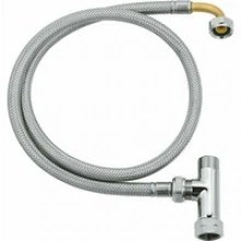 Набор GROHE для подключения сиденья-биде: шланг 795 мм, Т-образное подключение, хром (14074000)