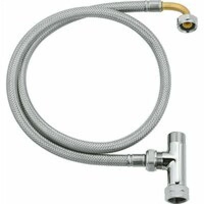 Набор GROHE для подключения сиденья-биде: шланг 795 мм, Т-образное подключение, хром (14074000)