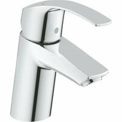 Смеситель для раковины GROHE Eurosmart с нажимным донным клапаном S-Size, хром (23922002)