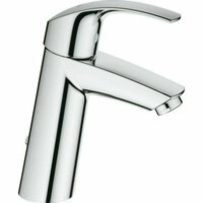 Смеситель для раковины GROHE Eurosmart с нажимным донным клапаном, M-Size, хром (23923002) Смеситель для раковины GROHE Eurosmart с нажимным донным клапаном, M-Size, хром (23923002)