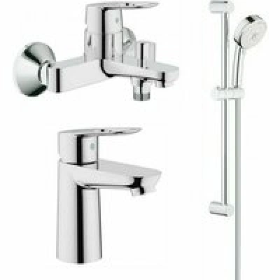 Готовый комплект для ванной комнаты GROHE BauLoop, хром (NB0056)