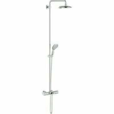 Душевая система GROHE Power&Soul 190 с термостатом для ванны, хром (27913000) Душевая система GROHE Power&Soul 190 с термостатом для ванны, хром (27913000)