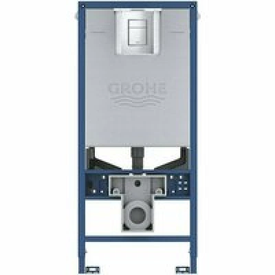 Система инсталляции для унитаза GROHE Rapid SLX 4 в 1 и панелью смыва Skate Cosmopolitan, хром (NW0047) Система инсталляции для унитаза GROHE Rapid SLX 4 в 1 и панелью смыва Skate Cosmopolitan, хром (NW0047)