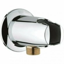 Подключение для душевого шланга GROHE Movario с держателем, хром (28406000)