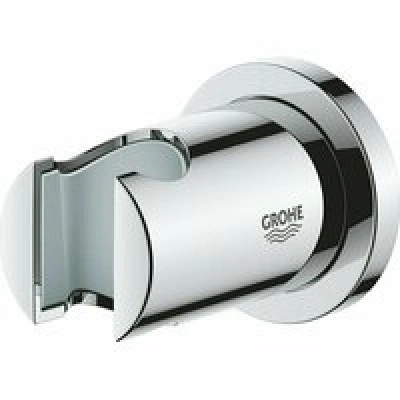 Настенный держатель для ручного душа GROHE Rainshower с круглой розеткой, хром (27074000) Настенный держатель для ручного душа GROHE Rainshower с круглой розеткой, хром (27074000)