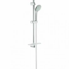 Душевой гарнитур GROHE Euphoria 110 Duo с мыльницей, 2 режима струи, душевая штанга 600 мм, 16,6 л/мин, хром (27230001)