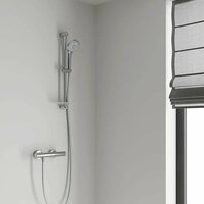 Душевой гарнитур GROHE Euphoria 110 Massage с мыльницей, 3 режима струи, душевая штанга 600 мм, 16,6 л/мин, хром (27231001) Душевой гарнитур GROHE Euphoria 110 Massage с мыльницей, 3 режима струи, душевая штанга 600 мм, 16,6 л/мин, хром (27231001)