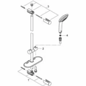 Душевой гарнитур GROHE Euphoria 110 Massage с мыльницей, 3 режима струи, душевая штанга 600 мм, 16,6 л/мин, хром (27231001) Душевой гарнитур GROHE Euphoria 110 Massage с мыльницей, 3 режима струи, душевая штанга 600 мм, 16,6 л/мин, хром (27231001)