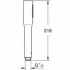 Ручной душ GROHE Euphoria Cosmopolitan Stick, 9,5 л/мин, 1 режим, хром (27400000) Ручной душ GROHE Euphoria Cosmopolitan Stick, 9,5 л/мин, 1 режим, хром (27400000)