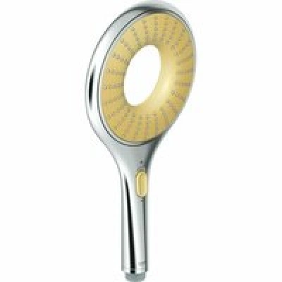 Ручной душ GROHE Rainshower Icon, 2 режима, хром/желтый (27628000)