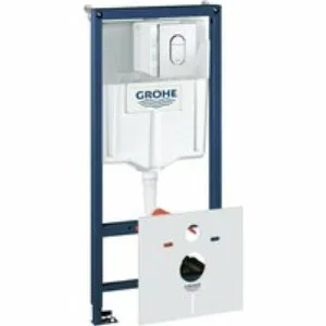 Комплект инсталляции для унитаза, GROHE Rapid SL 4 в 1 с панелью смыва Arena Cosmopolitan, хром (38929000) Комплект инсталляции для унитаза, GROHE Rapid SL 4 в 1 с панелью смыва Arena Cosmopolitan, хром (38929000)
