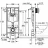 Комплект инсталляции для унитаза, GROHE Rapid SL 4 в 1 с панелью смыва Arena Cosmopolitan, хром (38929000) Комплект инсталляции для унитаза, GROHE Rapid SL 4 в 1 с панелью смыва Arena Cosmopolitan, хром (38929000)