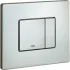 Панель смыва для унитаза GROHE Skate Cosmopolitan, 3 режима, нержавеющая сталь (38776SD0) Панель смыва для унитаза GROHE Skate Cosmopolitan, 3 режима, нержавеющая сталь (38776SD0)