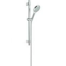 Душевой гарнитур GROHE Rainshower Solo 100, 1 режим струи, душевая штанга 600 мм, хром (27528000)