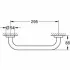 Ручка для ванной GROHE Essentials 300 мм, никель матовый (40421EN1) Ручка для ванной GROHE Essentials 300 мм, никель матовый (40421EN1)