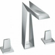 Смеситель для раковины GROHE Allure Brilliant Icon 3D на 3 отверстия, нержавеющая сталь (20603SD0)