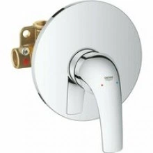 Смеситель для душа GROHE Start Curve скрытого монтажа, в комплекте с монтажной частью, хром (29114000)