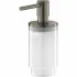 Дозатор жидкого мыла GROHE Selection, темный графит матовый (41028AL0) Дозатор жидкого мыла GROHE Selection, темный графит матовый (41028AL0)