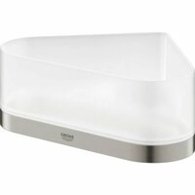Полочка для душа GROHE Selection, угловая с держателем, суперсталь (41038DC0) Полочка для душа GROHE Selection, угловая с держателем, суперсталь (41038DC0)