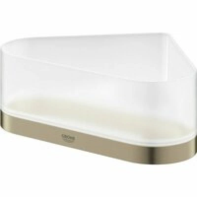 Полочка для душа GROHE Selection, угловая с держателем, никель матовый (41038EN0) Полочка для душа GROHE Selection, угловая с держателем, никель матовый (41038EN0)