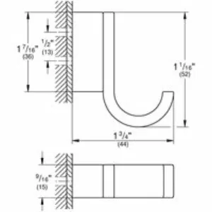 Крючок GROHE Selection, никель глянец (41039BE0) Крючок GROHE Selection, никель глянец (41039BE0)